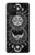 W3854 Mystical Sun Face Crescent Moon Hülle Schutzhülle Taschen und Leder Flip für Samsung Galaxy S10 Lite