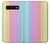 W3849 Colorful Vertical Colors Hülle Schutzhülle Taschen und Leder Flip für Samsung Galaxy S10 Plus