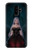 W3847 Lilith Devil Bride Gothic Girl Skull Grim Reaper Hülle Schutzhülle Taschen und Leder Flip für Samsung Galaxy S9