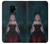 W3847 Lilith Devil Bride Gothic Girl Skull Grim Reaper Hülle Schutzhülle Taschen und Leder Flip für Samsung Galaxy S9