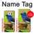 W3839 Bluebird of Happiness Blue Bird Hülle Schutzhülle Taschen und Leder Flip für Samsung Galaxy S7 Edge
