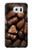 W3840 Dark Chocolate Milk Chocolate Lovers Hülle Schutzhülle Taschen und Leder Flip für Samsung Galaxy S7 Edge