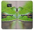 W3845 Green frog Hülle Schutzhülle Taschen und Leder Flip für Samsung Galaxy S7 Edge