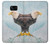 W3843 Bald Eagle On Ice Hülle Schutzhülle Taschen und Leder Flip für Samsung Galaxy S7