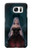 W3847 Lilith Devil Bride Gothic Girl Skull Grim Reaper Hülle Schutzhülle Taschen und Leder Flip für Samsung Galaxy S7