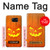 W3828 Pumpkin Halloween Hülle Schutzhülle Taschen und Leder Flip für Samsung Galaxy S6 Edge Plus