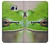 W3845 Green frog Hülle Schutzhülle Taschen und Leder Flip für Samsung Galaxy S6 Edge Plus