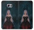 W3847 Lilith Devil Bride Gothic Girl Skull Grim Reaper Hülle Schutzhülle Taschen und Leder Flip für Samsung Galaxy S6 Edge Plus