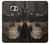 W3852 Steampunk Skull Hülle Schutzhülle Taschen und Leder Flip für Samsung Galaxy S6 Edge Plus