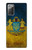 W3858 Ukraine Vintage Flag Hülle Schutzhülle Taschen und Leder Flip für Samsung Galaxy Note 20