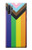W3846 Pride Flag LGBT Hülle Schutzhülle Taschen und Leder Flip für Samsung Galaxy Note 10 Plus