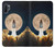 W3859 Bitcoin to the Moon Hülle Schutzhülle Taschen und Leder Flip für Samsung Galaxy Note 10 Plus