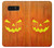 W3828 Pumpkin Halloween Hülle Schutzhülle Taschen und Leder Flip für Note 8 Samsung Galaxy Note8