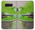 W3845 Green frog Hülle Schutzhülle Taschen und Leder Flip für Note 8 Samsung Galaxy Note8