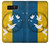 W3857 Peace Dove Ukraine Flag Hülle Schutzhülle Taschen und Leder Flip für Note 8 Samsung Galaxy Note8