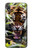 W3838 Barking Bengal Tiger Hülle Schutzhülle Taschen und Leder Flip für Samsung Galaxy A10