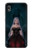 W3847 Lilith Devil Bride Gothic Girl Skull Grim Reaper Hülle Schutzhülle Taschen und Leder Flip für Samsung Galaxy A10