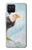 W3843 Bald Eagle On Ice Hülle Schutzhülle Taschen und Leder Flip für Samsung Galaxy A12