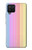 W3849 Colorful Vertical Colors Hülle Schutzhülle Taschen und Leder Flip für Samsung Galaxy A12