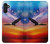 W3841 Bald Eagle Flying Colorful Sky Hülle Schutzhülle Taschen und Leder Flip für Samsung Galaxy A13 5G