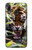 W3838 Barking Bengal Tiger Hülle Schutzhülle Taschen und Leder Flip für Samsung Galaxy A20, Galaxy A30
