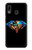 W3842 Abstract Colorful Diamond Hülle Schutzhülle Taschen und Leder Flip für Samsung Galaxy A20, Galaxy A30