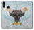 W3843 Bald Eagle On Ice Hülle Schutzhülle Taschen und Leder Flip für Samsung Galaxy A20s