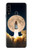 W3859 Bitcoin to the Moon Hülle Schutzhülle Taschen und Leder Flip für Samsung Galaxy A20s