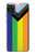 W3846 Pride Flag LGBT Hülle Schutzhülle Taschen und Leder Flip für Samsung Galaxy A21s