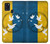 W3857 Peace Dove Ukraine Flag Hülle Schutzhülle Taschen und Leder Flip für Samsung Galaxy A21s