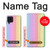 W3849 Colorful Vertical Colors Hülle Schutzhülle Taschen und Leder Flip für Samsung Galaxy A22 4G