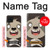 W3855 Sloth Face Cartoon Hülle Schutzhülle Taschen und Leder Flip für Samsung Galaxy A22 4G