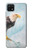 W3843 Bald Eagle On Ice Hülle Schutzhülle Taschen und Leder Flip für Samsung Galaxy A22 5G