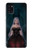 W3847 Lilith Devil Bride Gothic Girl Skull Grim Reaper Hülle Schutzhülle Taschen und Leder Flip für Samsung Galaxy A31