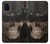 W3852 Steampunk Skull Hülle Schutzhülle Taschen und Leder Flip für Samsung Galaxy A31