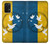 W3857 Peace Dove Ukraine Flag Hülle Schutzhülle Taschen und Leder Flip für Samsung Galaxy A32 4G