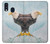 W3843 Bald Eagle On Ice Hülle Schutzhülle Taschen und Leder Flip für Samsung Galaxy A40