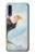 W3843 Bald Eagle On Ice Hülle Schutzhülle Taschen und Leder Flip für Samsung Galaxy A50