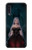W3847 Lilith Devil Bride Gothic Girl Skull Grim Reaper Hülle Schutzhülle Taschen und Leder Flip für Samsung Galaxy A50
