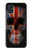 W3848 United Kingdom Flag Skull Hülle Schutzhülle Taschen und Leder Flip für Samsung Galaxy A51 5G