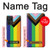 W3846 Pride Flag LGBT Hülle Schutzhülle Taschen und Leder Flip für Samsung Galaxy A52, Galaxy A52 5G