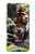 W3838 Barking Bengal Tiger Hülle Schutzhülle Taschen und Leder Flip für Samsung Galaxy A52s 5G