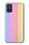 W3849 Colorful Vertical Colors Hülle Schutzhülle Taschen und Leder Flip für Samsung Galaxy A71 5G