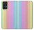 W3849 Colorful Vertical Colors Hülle Schutzhülle Taschen und Leder Flip für Samsung Galaxy A72, Galaxy A72 5G