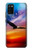 W3841 Bald Eagle Flying Colorful Sky Hülle Schutzhülle Taschen und Leder Flip für Samsung Galaxy A02s, Galaxy M02s  (NOT FIT with Galaxy A02s Verizon SM-A025V)