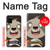 W3855 Sloth Face Cartoon Hülle Schutzhülle Taschen und Leder Flip für Samsung Galaxy A02s, Galaxy M02s  (NOT FIT with Galaxy A02s Verizon SM-A025V)