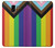 W3846 Pride Flag LGBT Hülle Schutzhülle Taschen und Leder Flip für Samsung Galaxy J6 (2018)