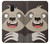 W3855 Sloth Face Cartoon Hülle Schutzhülle Taschen und Leder Flip für Samsung Galaxy A6+ (2018), J8 Plus 2018, A6 Plus 2018