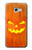 W3828 Pumpkin Halloween Hülle Schutzhülle Taschen und Leder Flip für Samsung Galaxy A5 (2017)