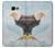 W3843 Bald Eagle On Ice Hülle Schutzhülle Taschen und Leder Flip für Samsung Galaxy A5 (2017)